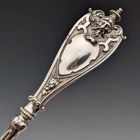 1900年頃 ドイツ製 コンチネンタルシルバー テーブルフォーク&スプーン